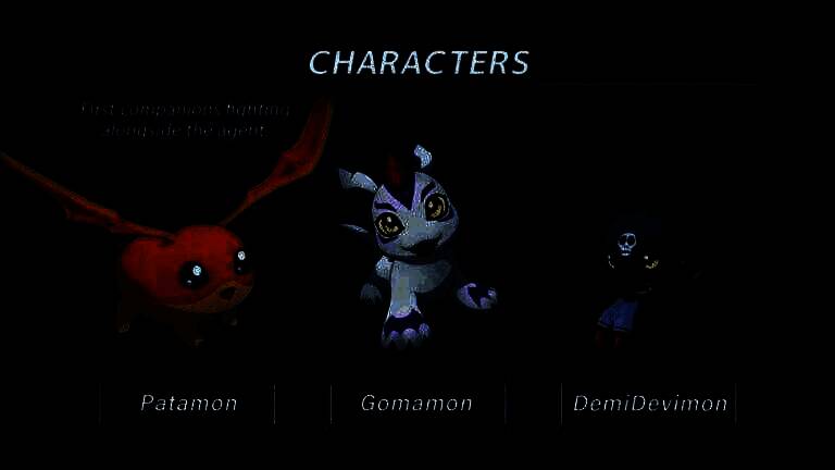 《数码宝贝物语：时空异客》初始数码宝贝