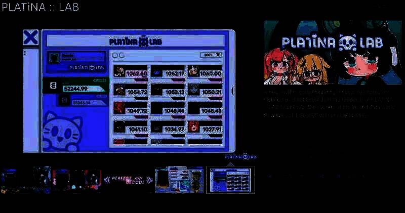 《PLATiNA ::LAB》宣传图