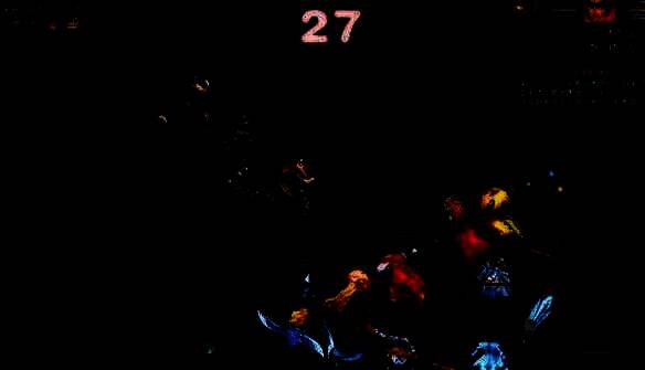 怪物位移示意画面