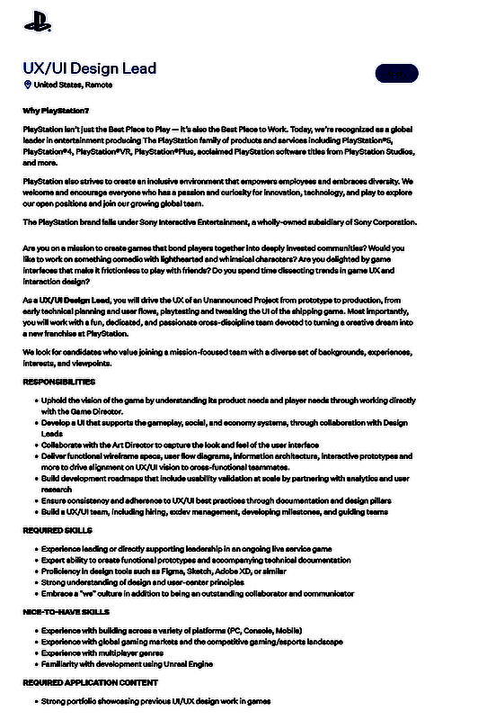 PlayStation未公布项目相关图片2