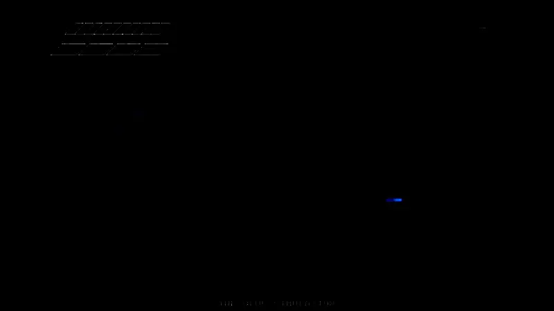 蓝色模拟区域画面