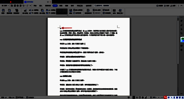 修改好编号格式后的脚注界面图