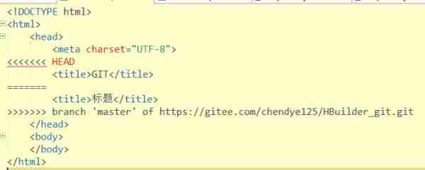 手动解决代码冲突相关界面图片