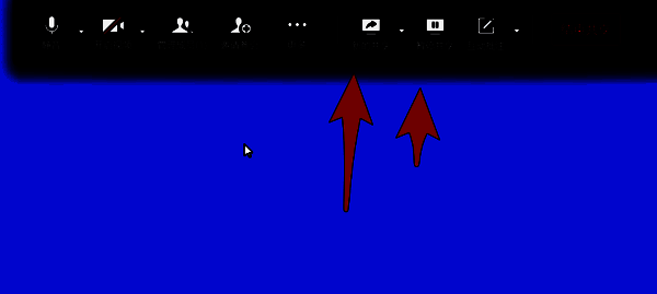 企业微信屏幕共享后操作选项图片