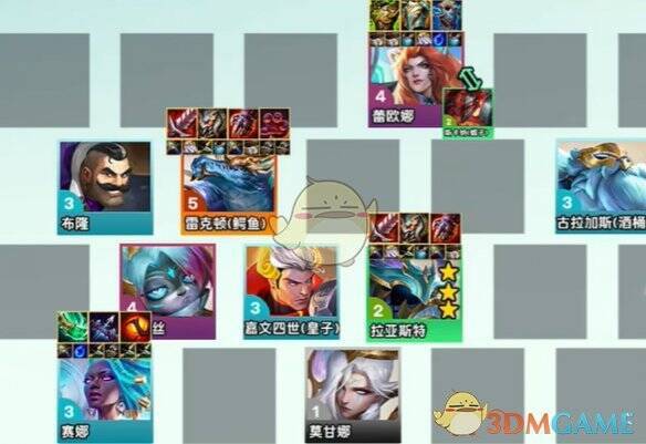 金铲铲之战 S14 第二人格阵容组成图