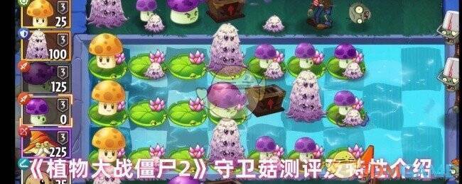 植物大战僵尸2守卫菇相关图片