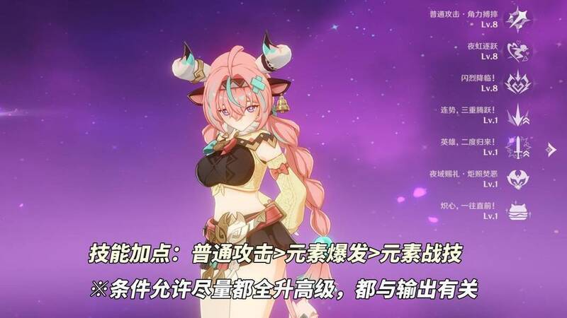 瓦雷莎技能加点相关图片