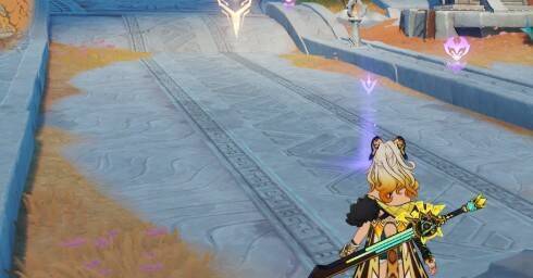 远古圣山聚缩的祭炼台景色2