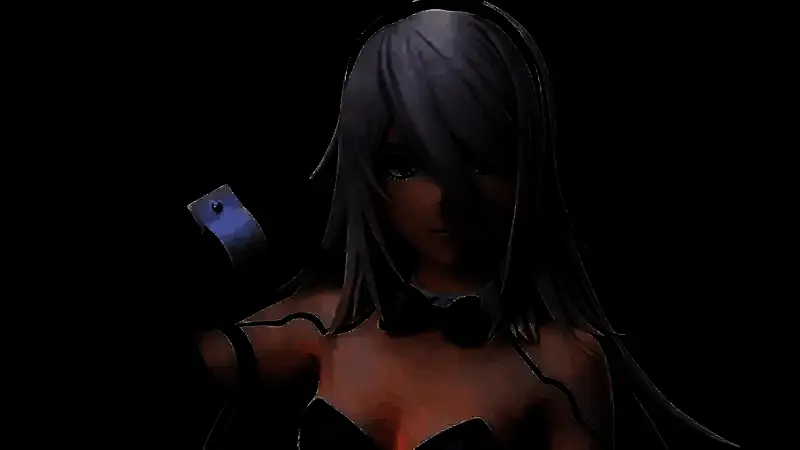 A2兔女郎手办欣赏图2