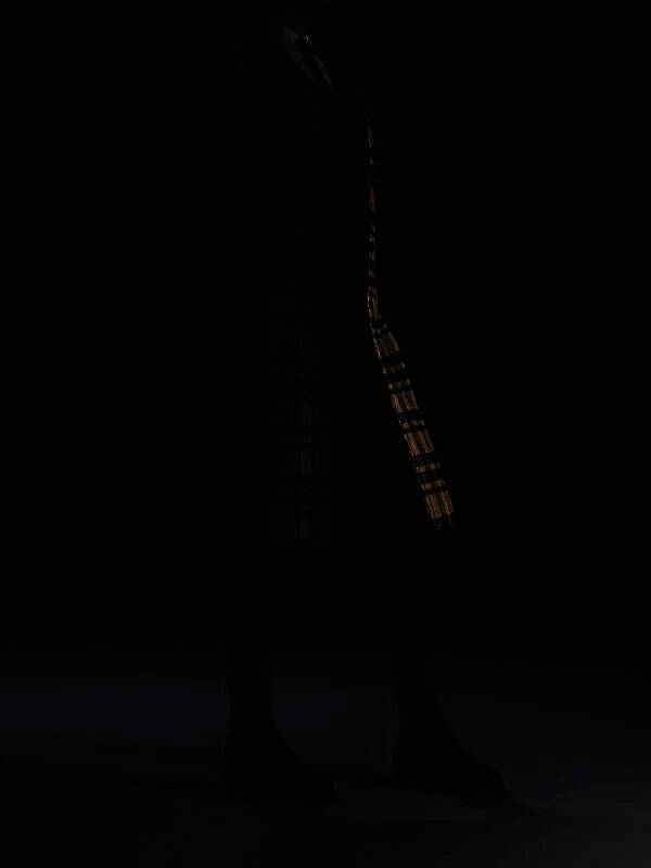 inZOI卡其色格子风衣服装使用教程图2