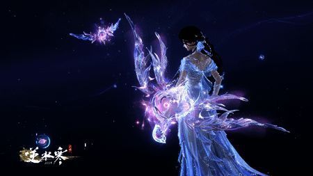 机翎潋海琼月武器效果图