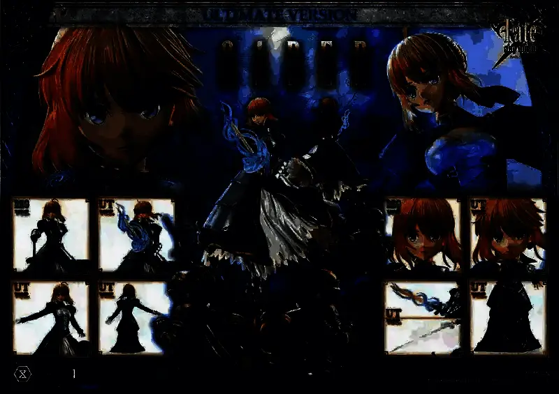 《命运守护夜》Saber 1/4比例模型相关图片