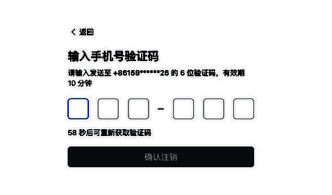 输入验证码进行身份验证的页面截图