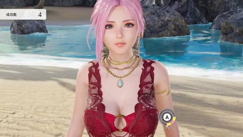 《死或生：女神璀璨假期》跳绳玩法视频截图2