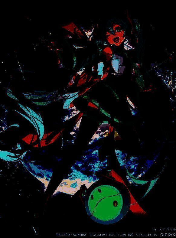 《机动战士高达》与初音未来联动特别神似艺图2