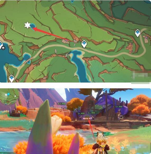 1号奇馈宝箱所在位置图