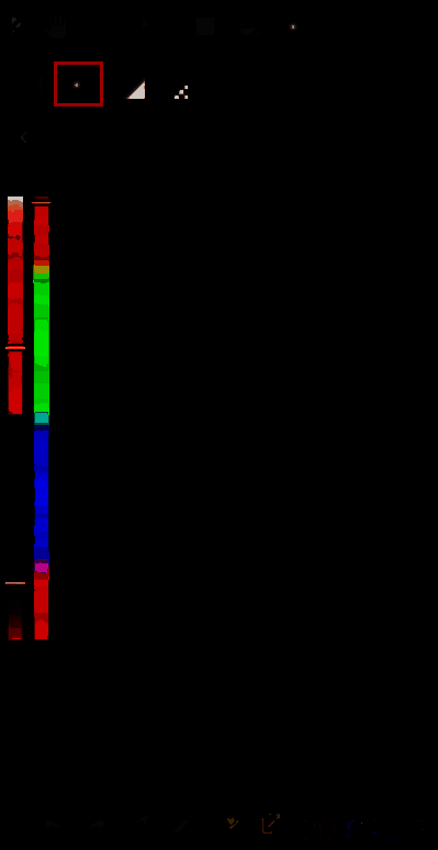 medibang paint圆形渐变效果展示图