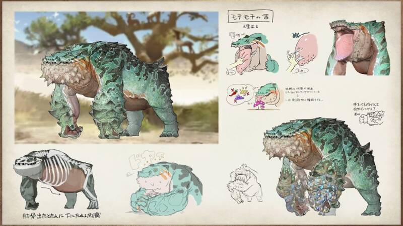 《怪物猎人：荒野》相关概念设计图2