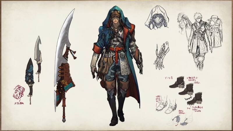 《怪物猎人：荒野》相关概念设计图15