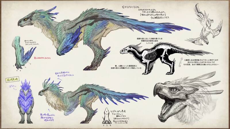 《怪物猎人：荒野》相关概念设计图17