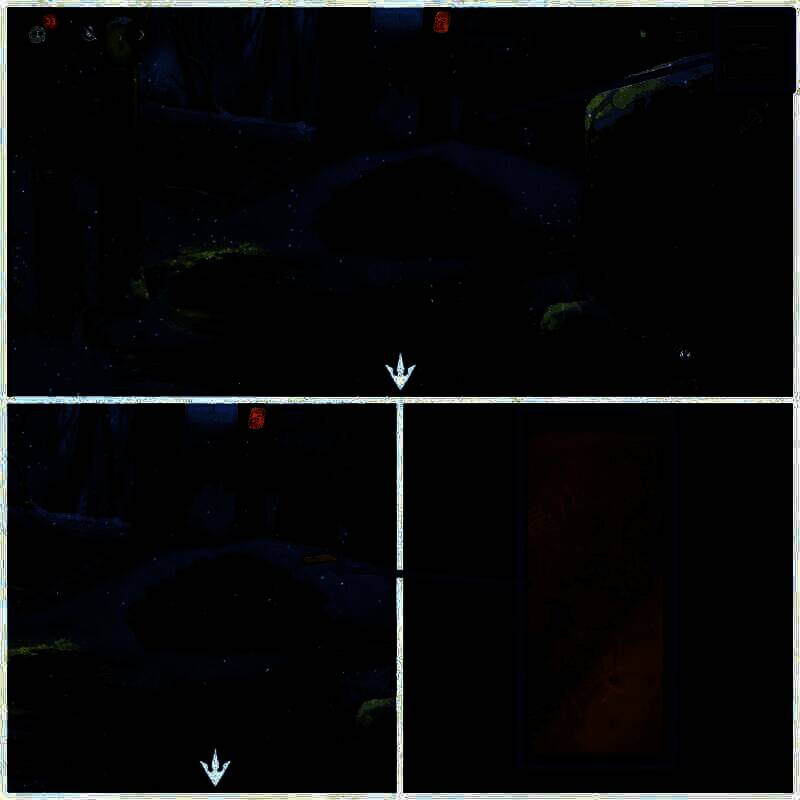 放置生肉查看黄纸符画面