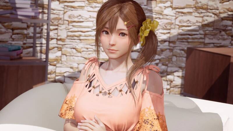 《死或生:女神璀璨假期》女孩柔肤表现截图