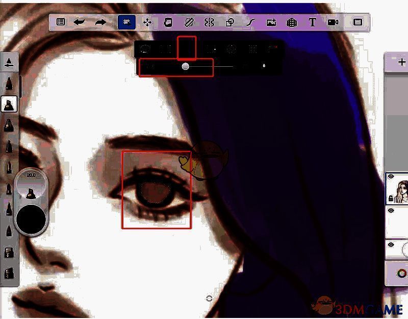 使用魔棒工具创建选区的操作示意图