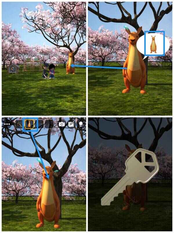 归还袋鼠给袋鼠妈妈图