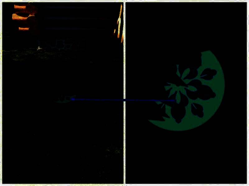 打开木屋前箱子获得拼图碎片图