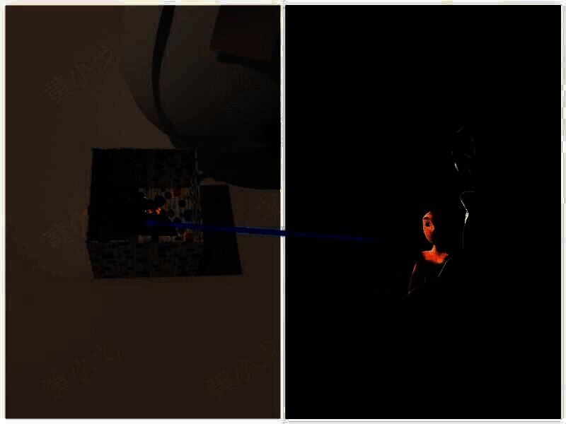 打开雪人旁盒子获得照片碎片图