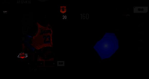 詹姆斯在美职篮全明星游戏中的画面