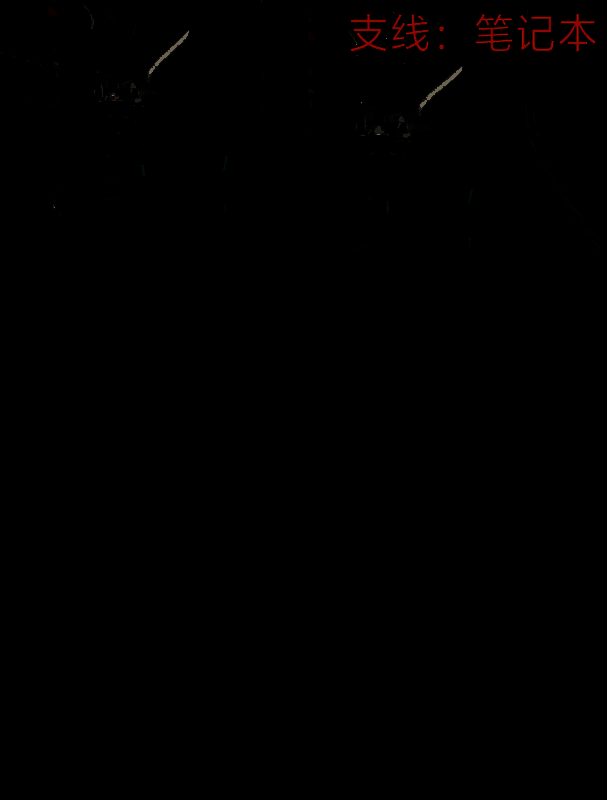 双影奇境笔记本任务触发位置图