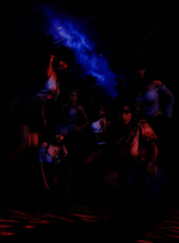 《死或生：女神璀璨假期》新视觉图，六位少女在沙滩上