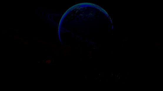 玩家在游戏中探索外星世界