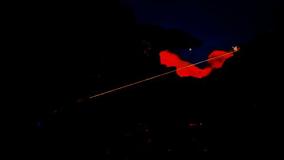 玩家在游戏中进行各种探索活动