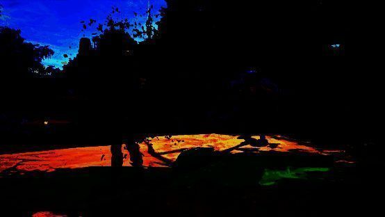 玩家进行多人模式游戏场景