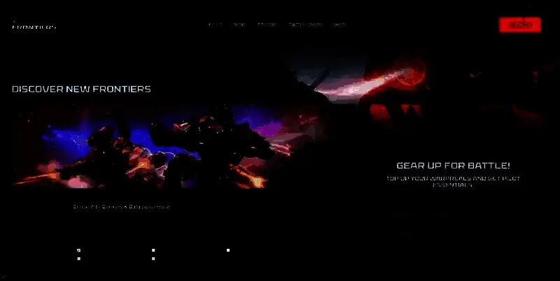 《战争机器人:前线》官方网站截图