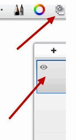 sketchbook橡皮擦在哪里?sketchbook怎么使用橡皮擦? SketchBook图层隐藏操作示意图