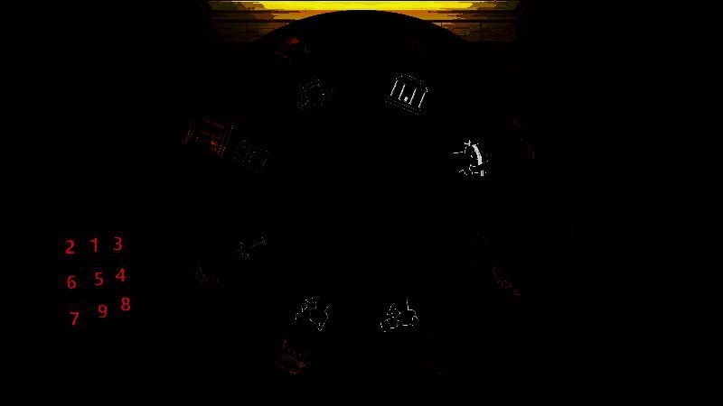 努拉神殿密文解谜按钮顺序图示