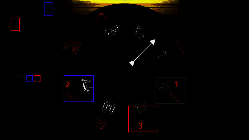 三角形密码盘解谜思路图示