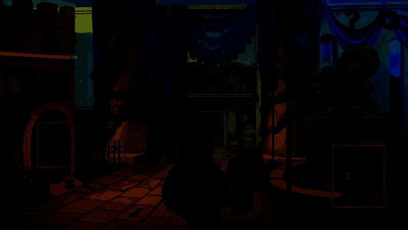 与黑猫对话画面