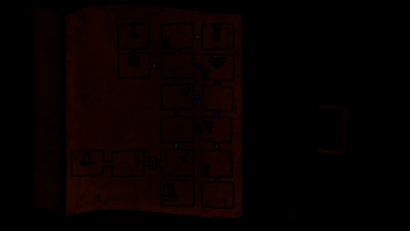 日月塔内地图示意