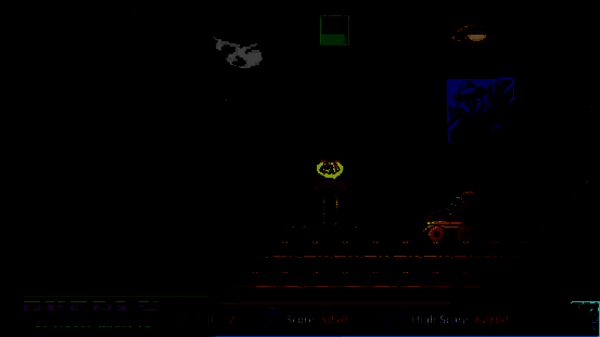 《泡泡幽灵 REMAKE》经典关卡画面