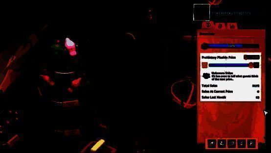 双点博物馆纪念品售卖画面