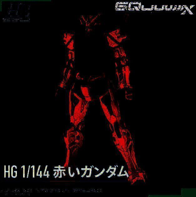 红色版高达钢普拉外观图片