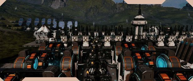 迈向繁荣建设的画面