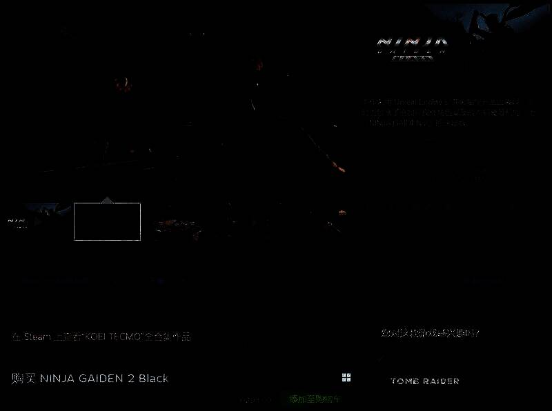 《忍者龙剑传2 黑之章》相关宣传图片