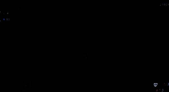 落在船桅杆上的画面