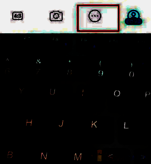点击元道经纬相机顶部三点图标界面截图