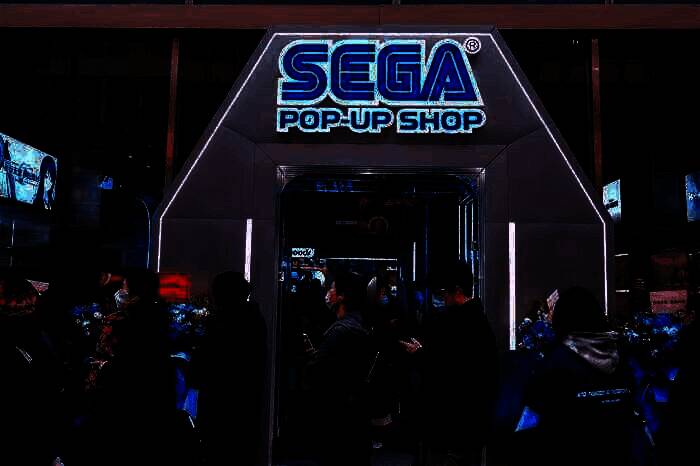 世嘉快闪店现场图片11